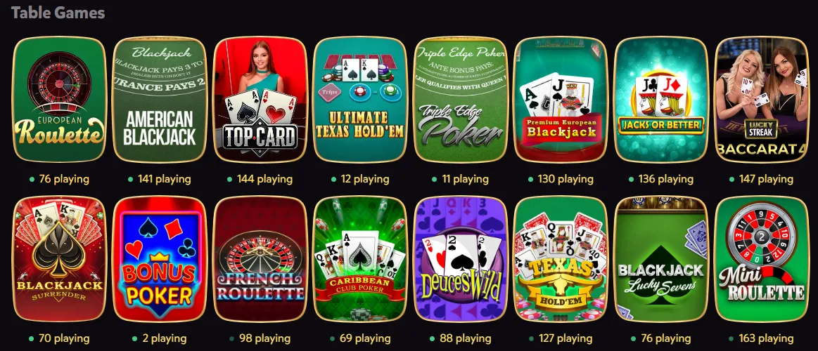 daytonaspin casino table