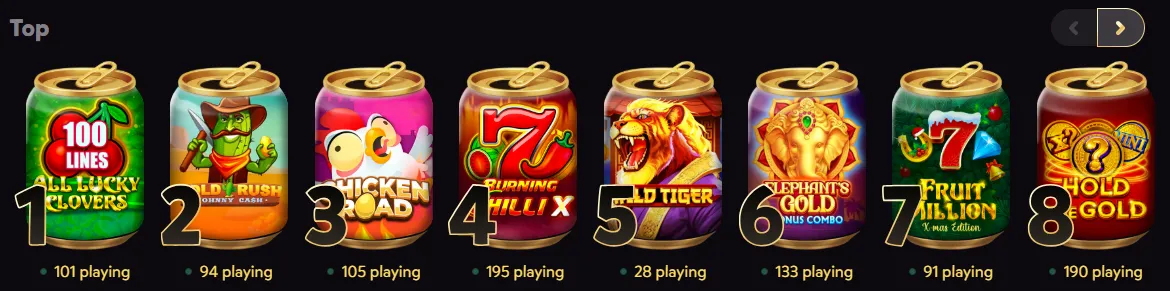 daytonaspin casino top